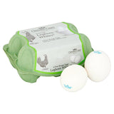 Clarence Court Leghorn Free Range White Assorted Eggs   6 per pack