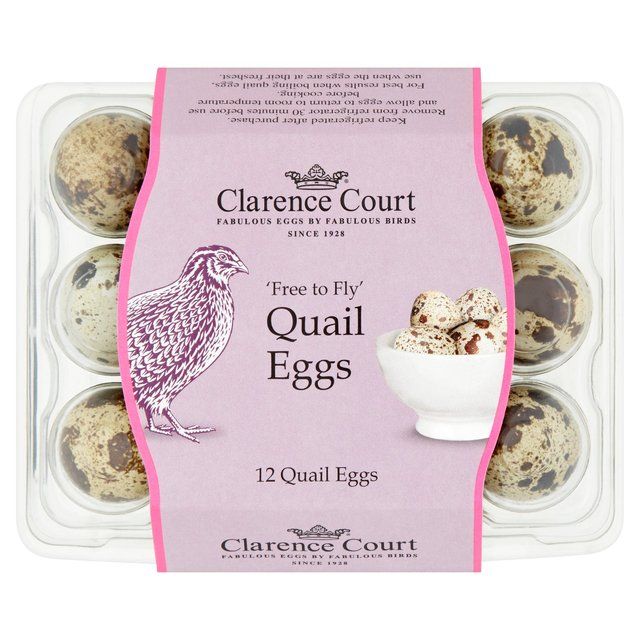 Clarence Court Quail Eggs   12 per pack