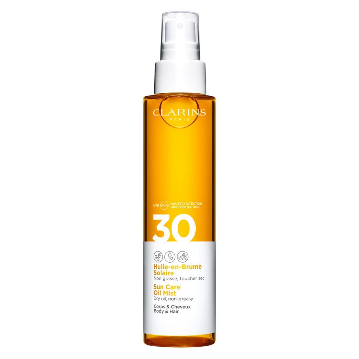 Clarins Sun Care Body &amp;amp; Hair Oil Mist SPF30 150ml