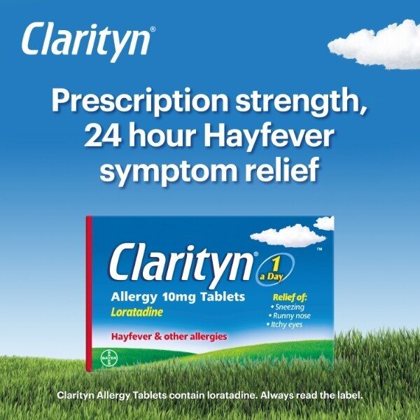 Clarityn Allergy &amp;amp; Hayfever Prescription Strength 30 Tablets