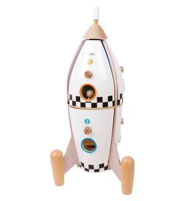 Classic World Wooden Rocket Ship