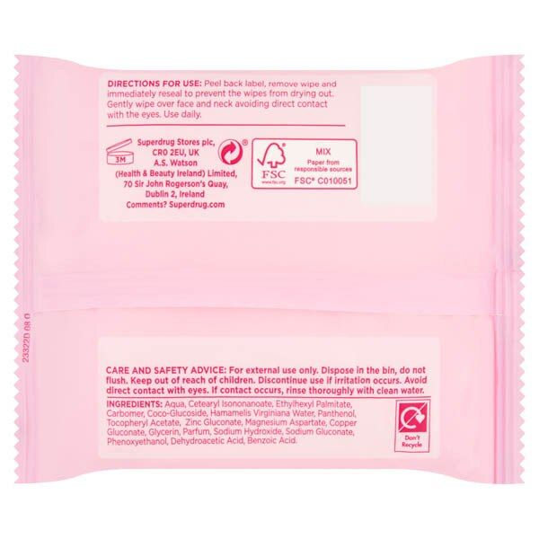 Cleansing Bio Face Wipes Normal Skin x25