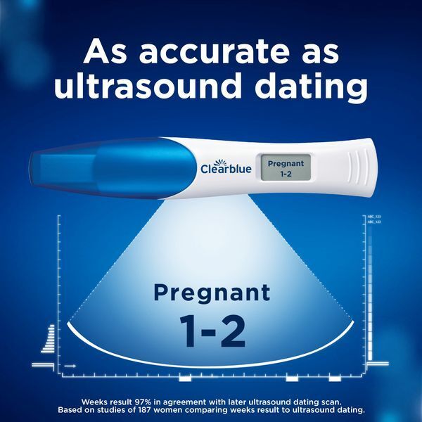 Clearblue Double Check &amp;amp; Date Combo Pregnancy Tests -2 Tests