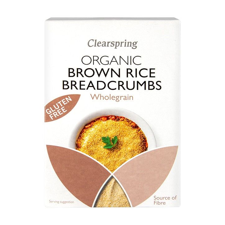 Clearspring Brown Rice Breadcrumbs - Organic &amp;amp; Gluten Free 250g