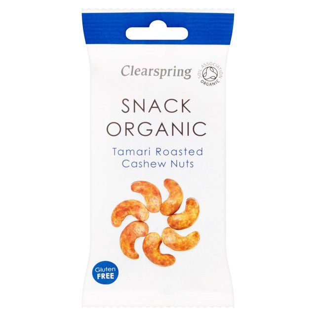 Clearspring Gluten Free Organic Tamari Roasted Cashew Nuts Default Title