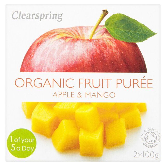 Clearspring Organic Apple &amp;amp; Mango Puree Default Title