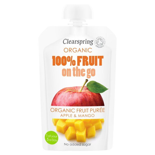 Clearspring Organic Fruit Puree Apple &amp;amp; Mango   120g