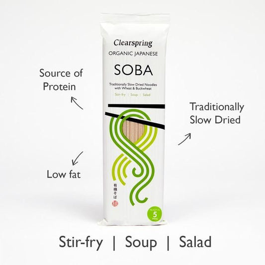 Clearspring Organic Japanese Soba Noodles   200g