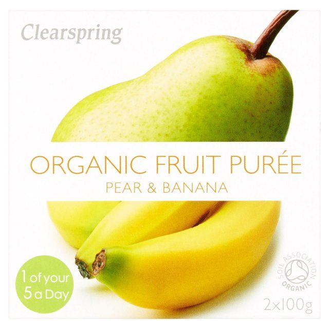 Clearspring Organic Pear &amp;amp; Banana Puree Default Title