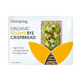 Clearspring Sesame Rye Crispbread 200g