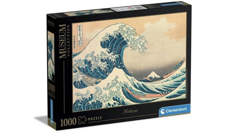 Clementoni Hokusai The Great Wave 1000 Piece Jigsaw Puzzle