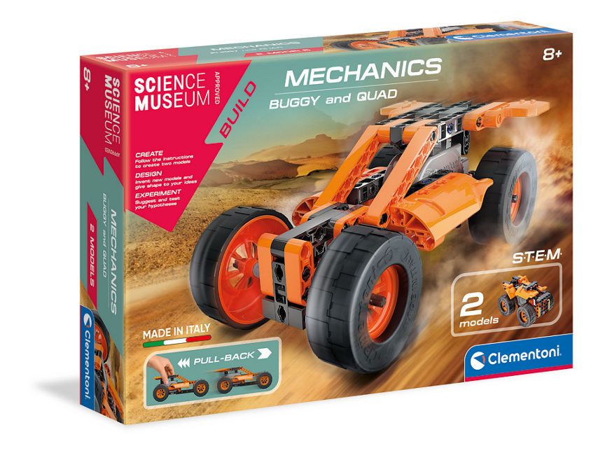 Clementoni Science Museum Mechanics Lab -Buggy &amp;amp; Quad