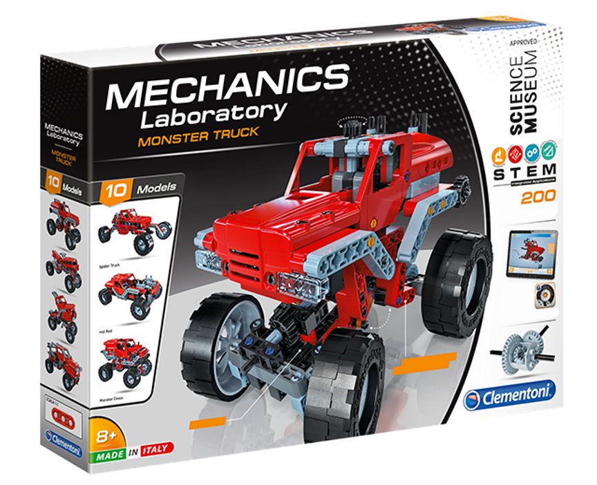 Clementoni Science Museum Mechanics Lab - Monster Truck