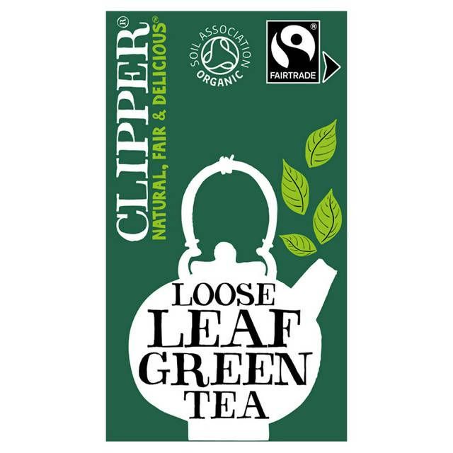 Clipper Fairtrade Green Loose Leaf Tea 100g