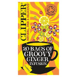 Clipper Groovy Ginger Hemp Lemongrass &amp;amp; Ginger Organic Infusion   20 per pack