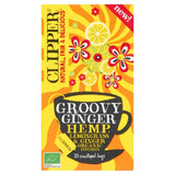 Clipper Groovy Ginger, Hemp, Lemongrass &amp;amp; Ginger Organic Infusion