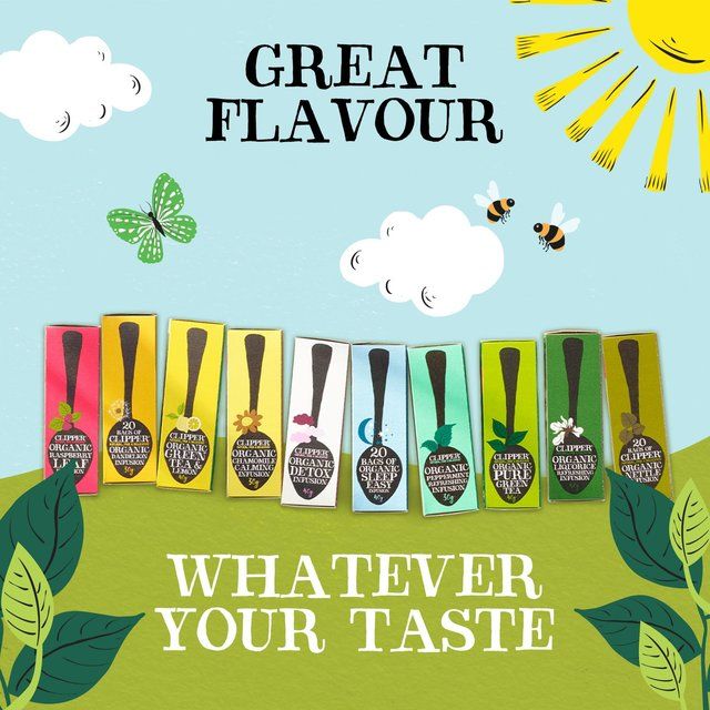 Clipper Organic &amp;amp; Fairtrade Green Tea   40 per pack