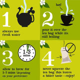 Clipper Organic Fairtrade Green Tea Bags with Lemon   20 per pack