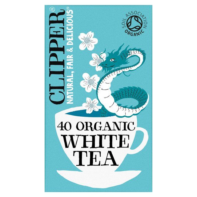 Clipper Organic & Fairtrade White Tea   40 per pack