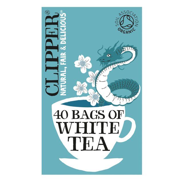 Clipper Organic & Fairtrade White Tea   40 per pack