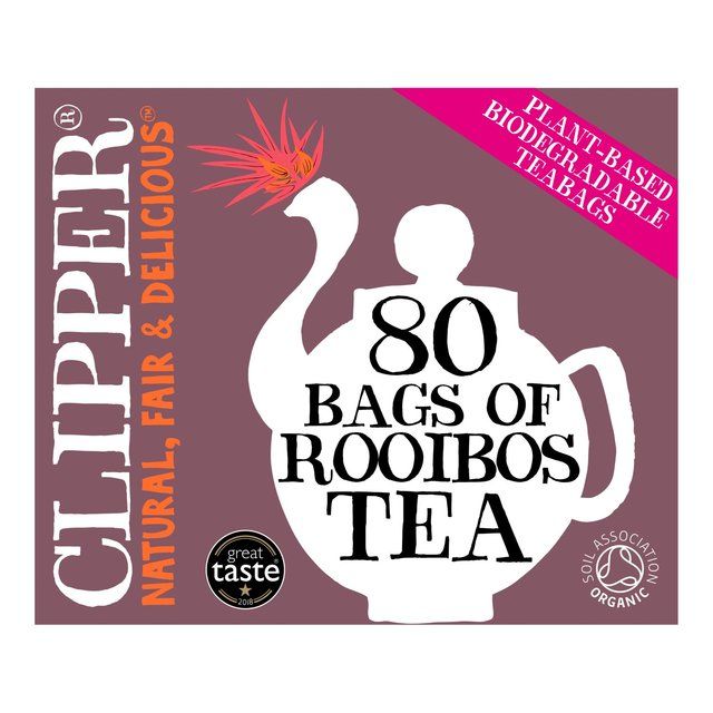 Clipper Organic Redbush Infusion Tea Bags   80 per pack