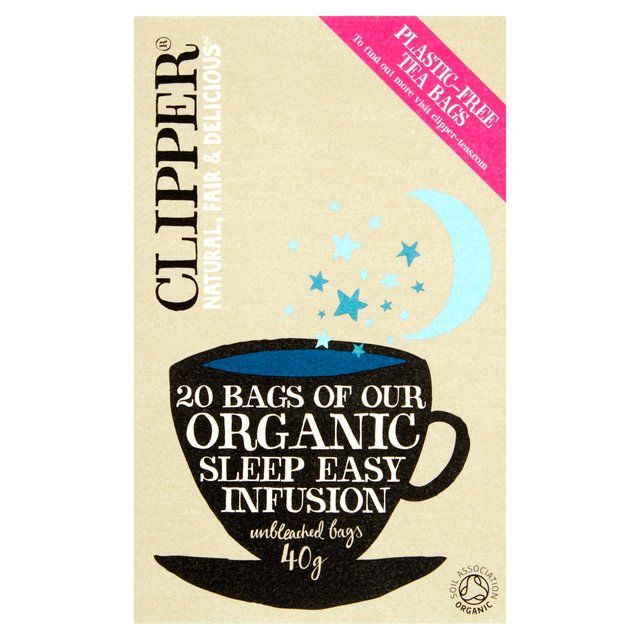 Clipper Organic Sleep Easy Infusion Tea Bags   20 per pack