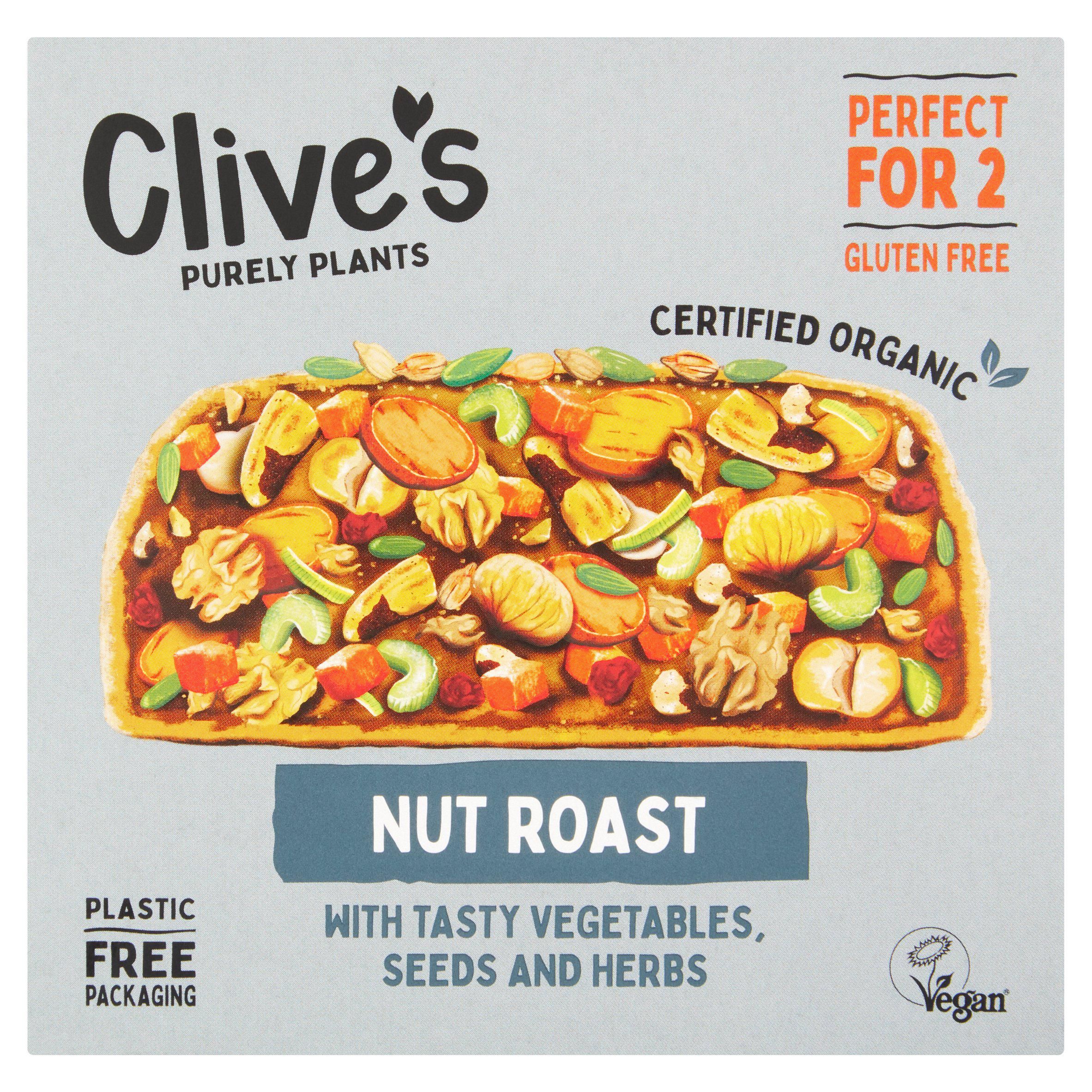 Clive's Nut Roast with Tasty Vegetables Seeds &amp;amp; Herbs 280g