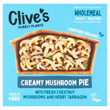 Clive's Organic Creamy Mushroom Pie