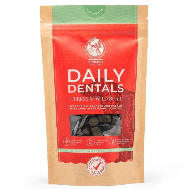 Clydach Farm Grain Free Daily Dentals Dog Treats   100g