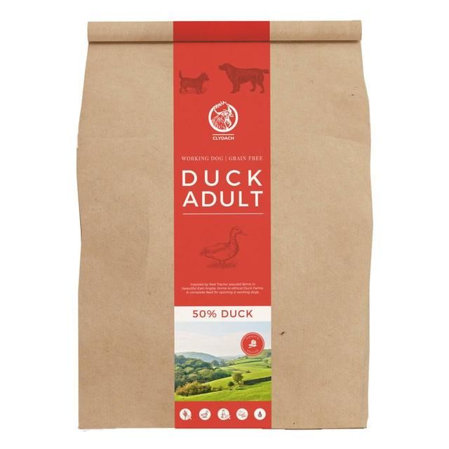 Clydach Farm Grain Free Duck Dry Dog Food   5kg