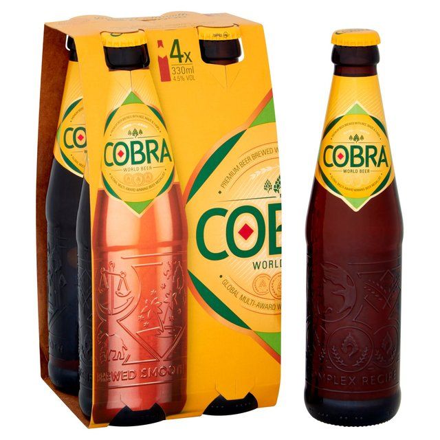 Cobra Premium Beer   4 x 330ml