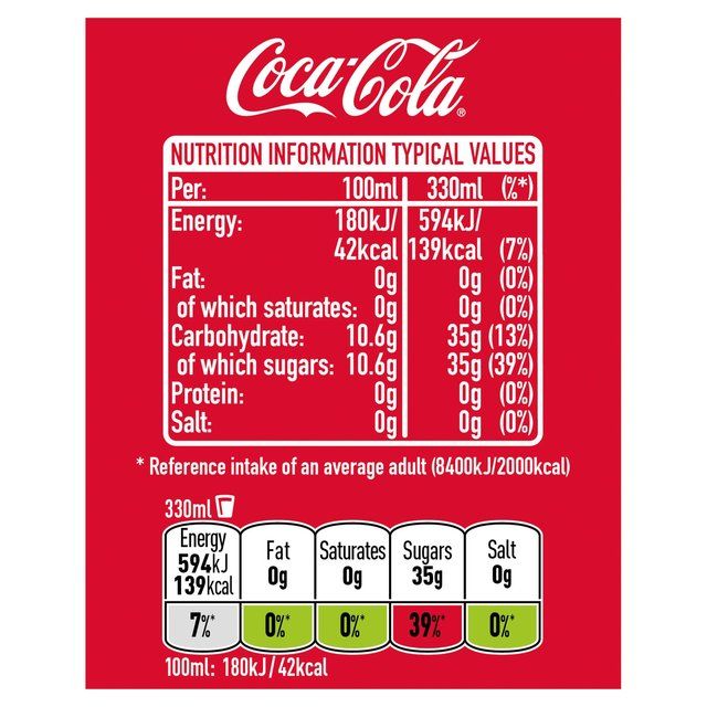 Coca-Cola Original Taste   4 x 330ml