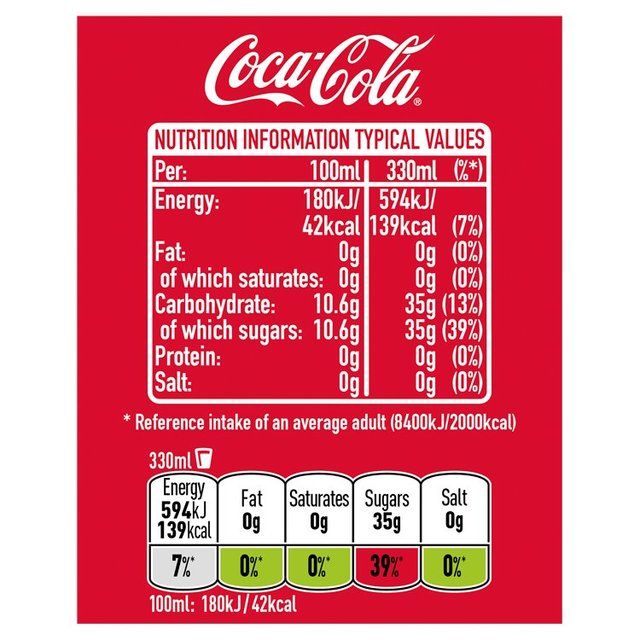 Coca-Cola Original Taste   8 x 330ml