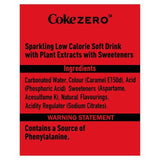 Coca-Cola Zero Caffeine Free   8 x 330ml