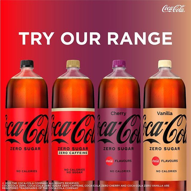 Coca-Cola Zero Cherry   2L