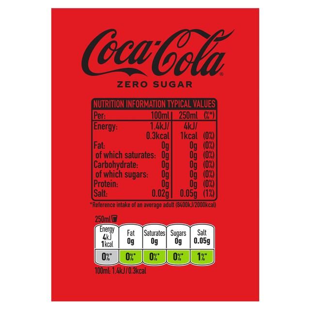 Coca-Cola Zero Sugar   2L