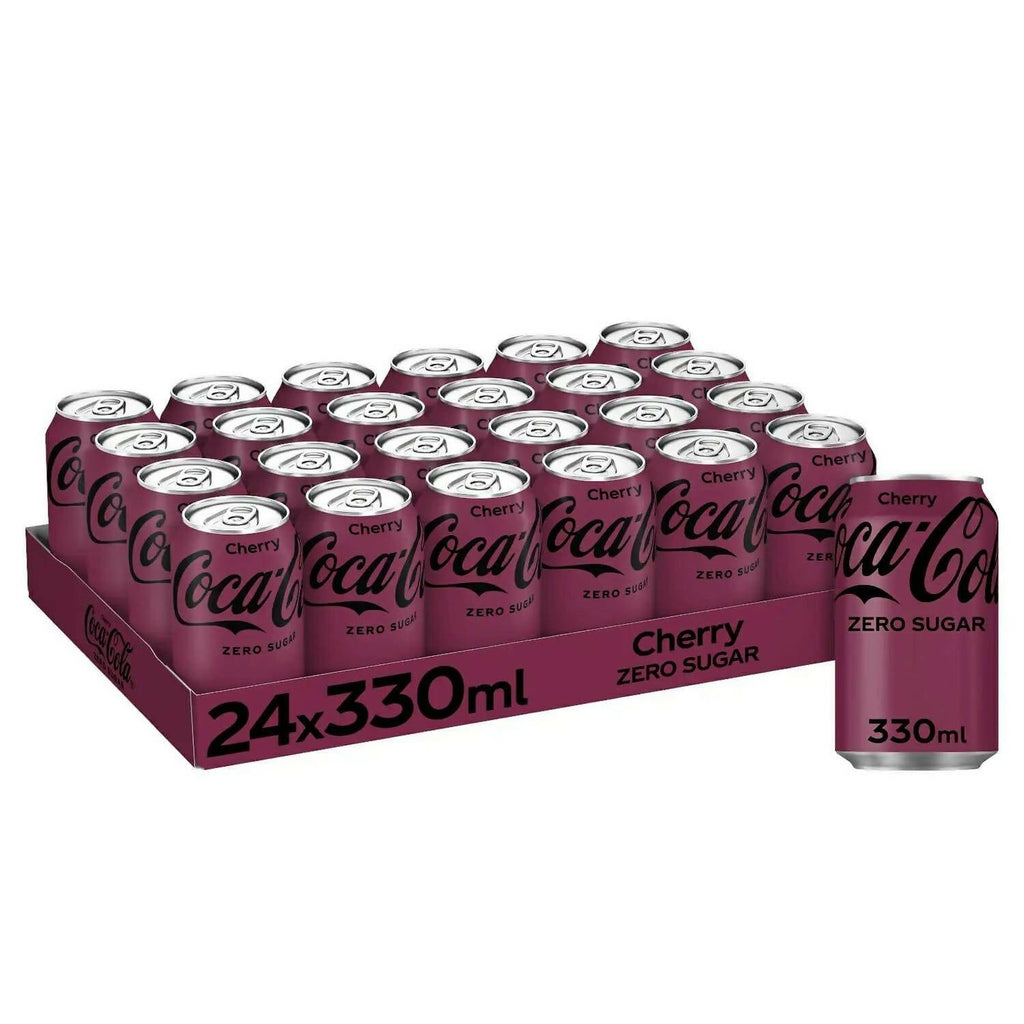 Coca-Cola Zero Sugar Cherry 24 x 330ml