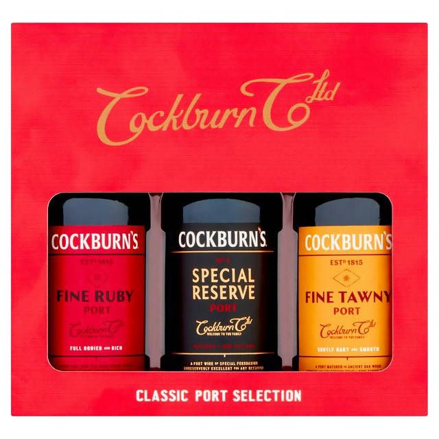 Cockburn's Classic Port Selection 3x5cl