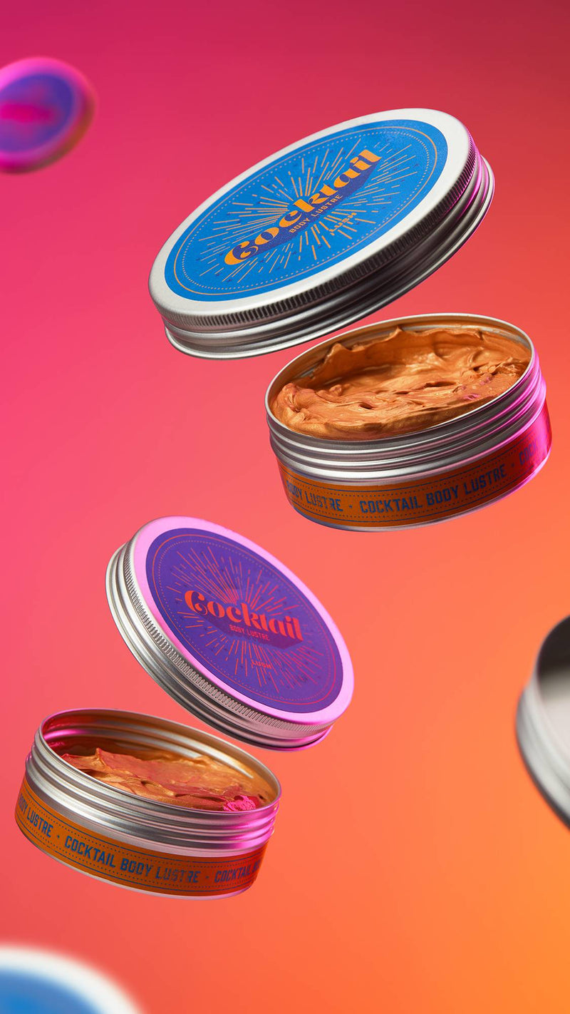 Lush Cocktail Body Lustre body shimmer lotion, imported from the UK