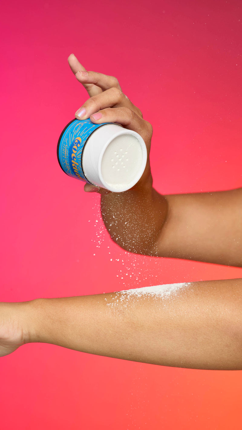 Lush Cocktail Sparkly Body Powder, imported from the UK