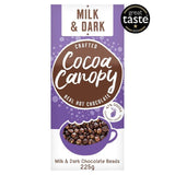 Cocoa Canopy Milk &amp;amp; Dark Crafted Hot Chocolate Beads   225g