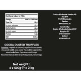 Cocoa Dusted Truffles, 2 x 1kg