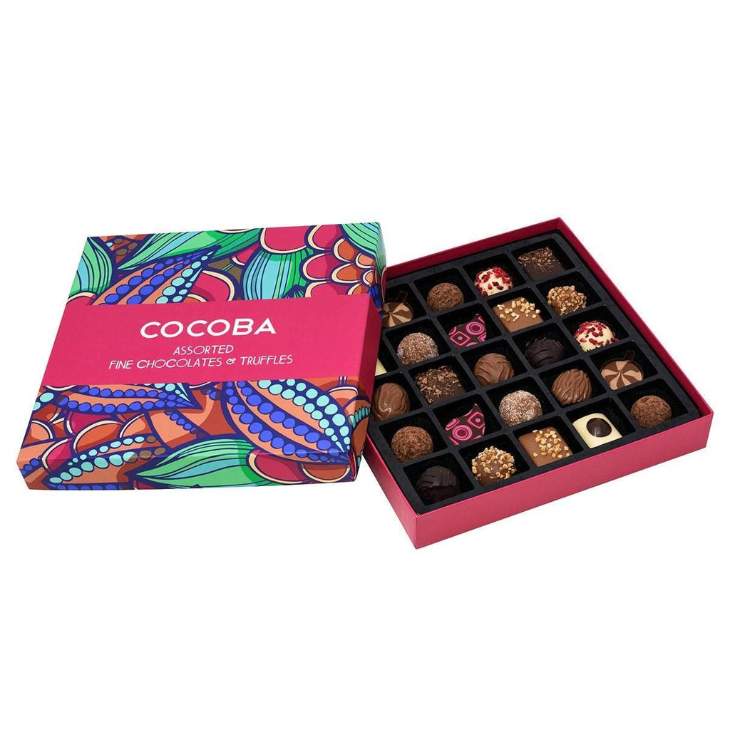 Cocoba 25 Assorted Chocolates & Truffles, 350g