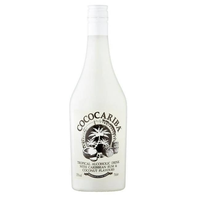 CocoCariba Tropical Alcoholic Caribbean Rum &amp;amp; Coconut Flavours 70cl