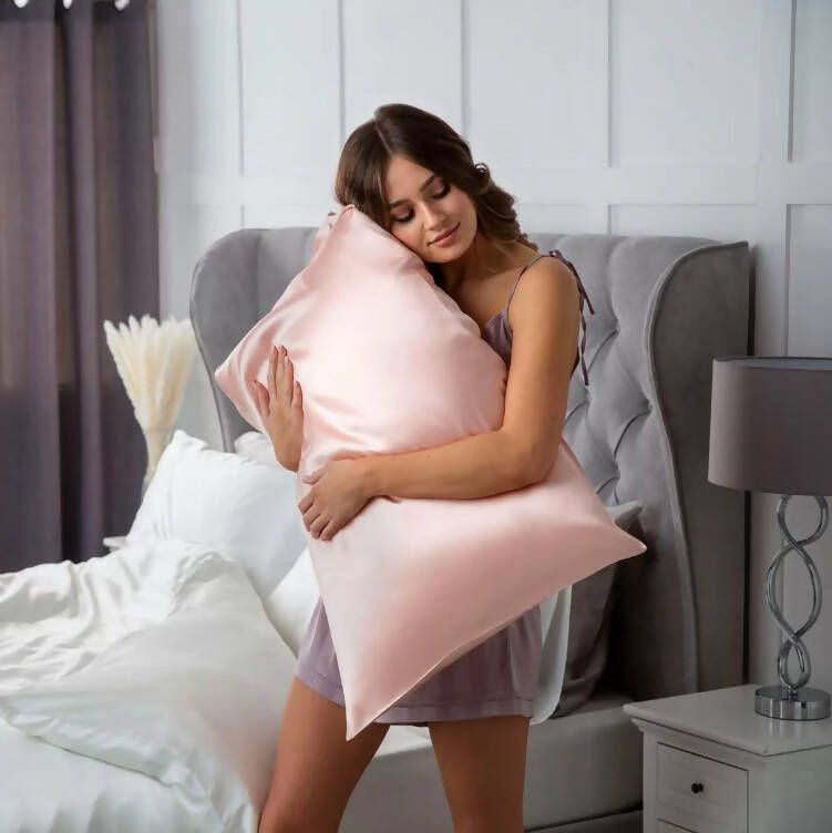 Cocoonzzz 100% Mulberry Silk Pink Pillowcase