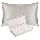 Cocoonzzz 100% Mulberry Silk Platinum Grey Pillowcase