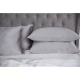 Cocoonzzz 100% Mulberry Silk Platinum Grey Pillowcase