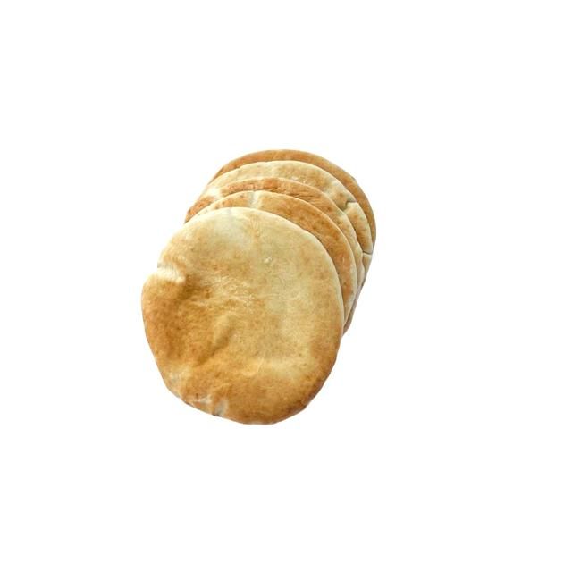 Cohens Bakery Handmade White Pitta   5 per pack