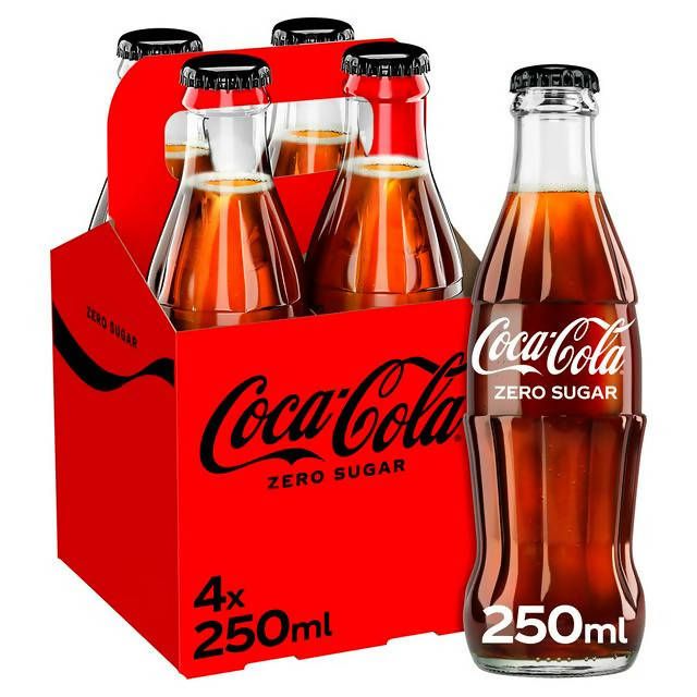 Coke Zero 4x250ml