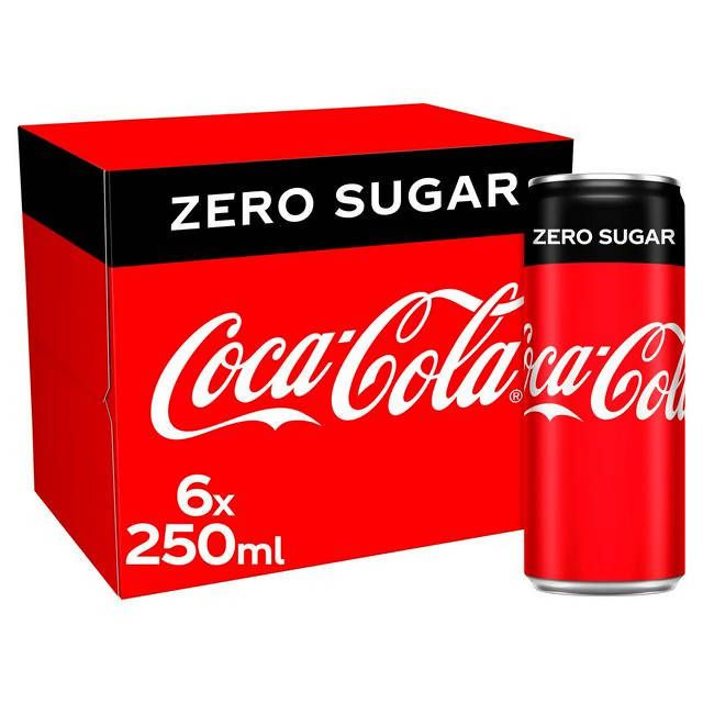 Coke Zero 6x250ml